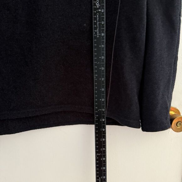 Kuhl Men’s L Sweatshirt 1/4 Zip Dark Gray/Black Pullover Fleece Top - Picture 8 of 8